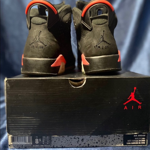 ***SOLD*** Jordan Retro 6 “Infrared Black” SIZE8.5 - Picture 5 of 5